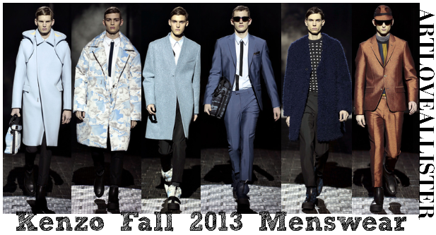 Kenzo Fall Winter 2013 2014 Menswear