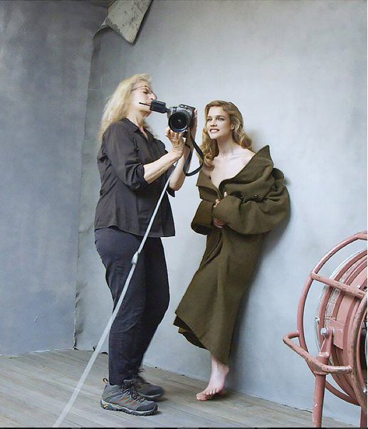 Backstage Calendario Pirelli 2016- Annie Leibovitz e Natalia Vodianova