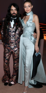 Alessandro Michele e Gigi Hadid  