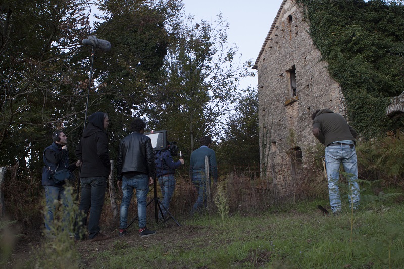 Backstage del cortometraggio Malum Aeterni_credits Courtesy of Press Office