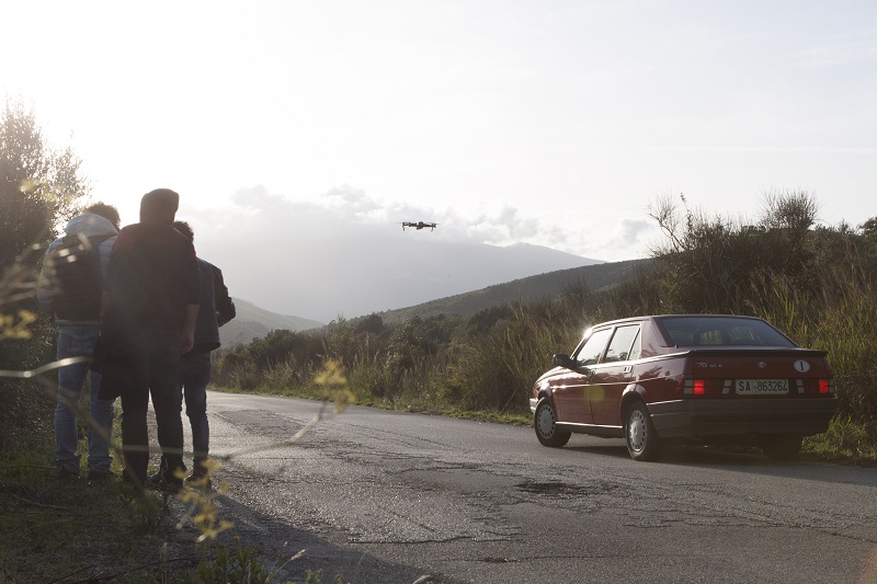 Backstage del cortometraggio Malum Aeterni_credits Courtesy of Press Office