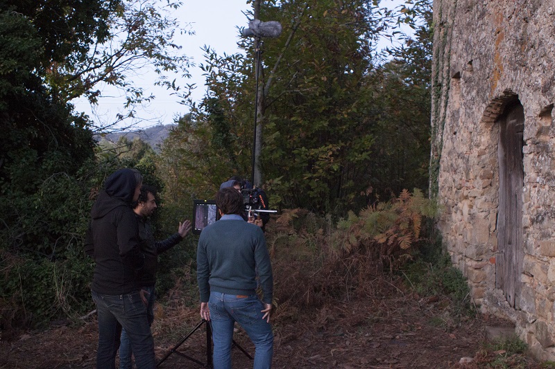 Backstage del cortometraggio Malum Aeterni_credits Courtesy of Press Office