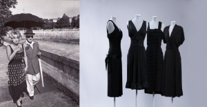 Nella foto l'esposizione "Anna Magnani and her petites robes noires"