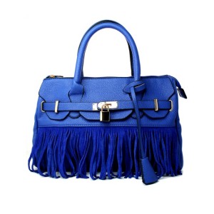 Borsa blu elettrico Chicwish