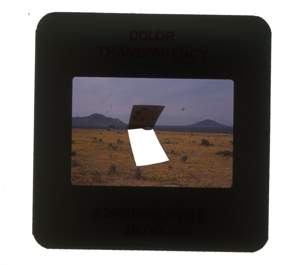 K. Upson - Horizon 1972-2013, Transparent Colour Slide