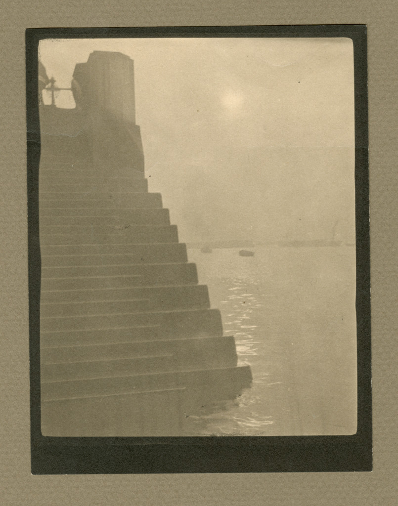 Alvin Langdon COBURN (American and British, 1882 - 1966) Steps, Houses of Parliament