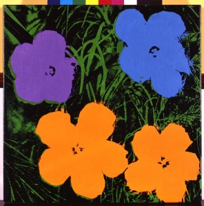 Flowers, 1964 . Andy Wharol. Courtesy of Press Office.