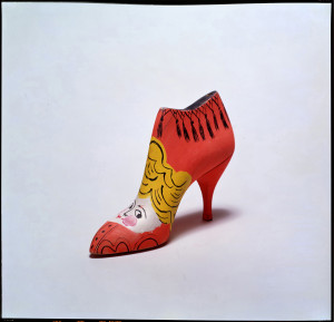 Shoe Red w- Blonde CherubA. Andy Warhol. Courtesy of Press Office