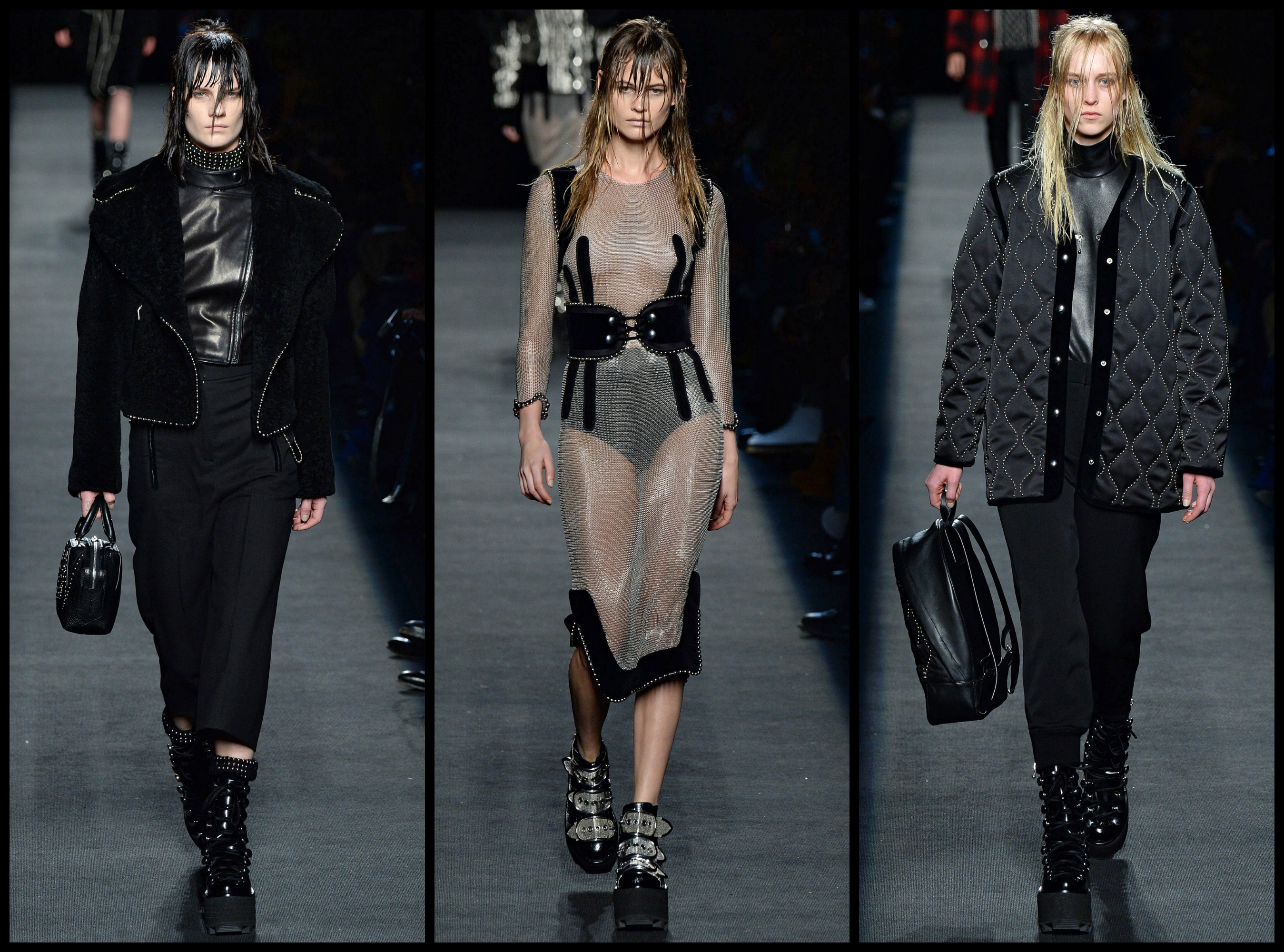 Sfilano a New York le signore della notte di Alexander Wang