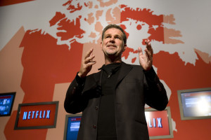 Il CEO di Netflix Reed Hastings. (Credits thestar.com)