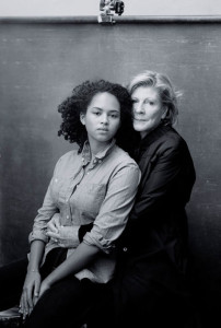 Agnes Gund e sua nipote Sadie. Credits: Pirelli/Leibovitz