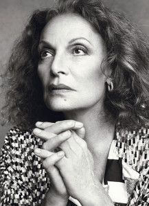 La presidente del CFDA Diane von Furstenberg (Photo: Patrick Demarchelier)