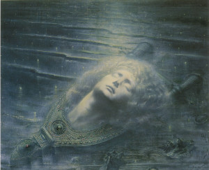 Orphee Mort  Jean Delville 1893