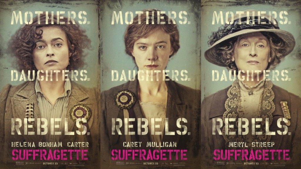 La locandina del film Suffragette