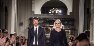 Maria Grazia Chiuri e Pier Paolo Piccioli - sfilata uomo SS17