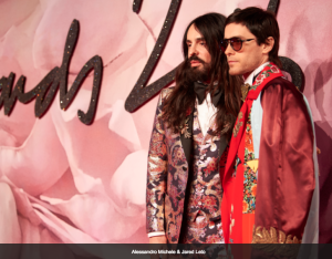 Jared Leto e Alessandro Michele 