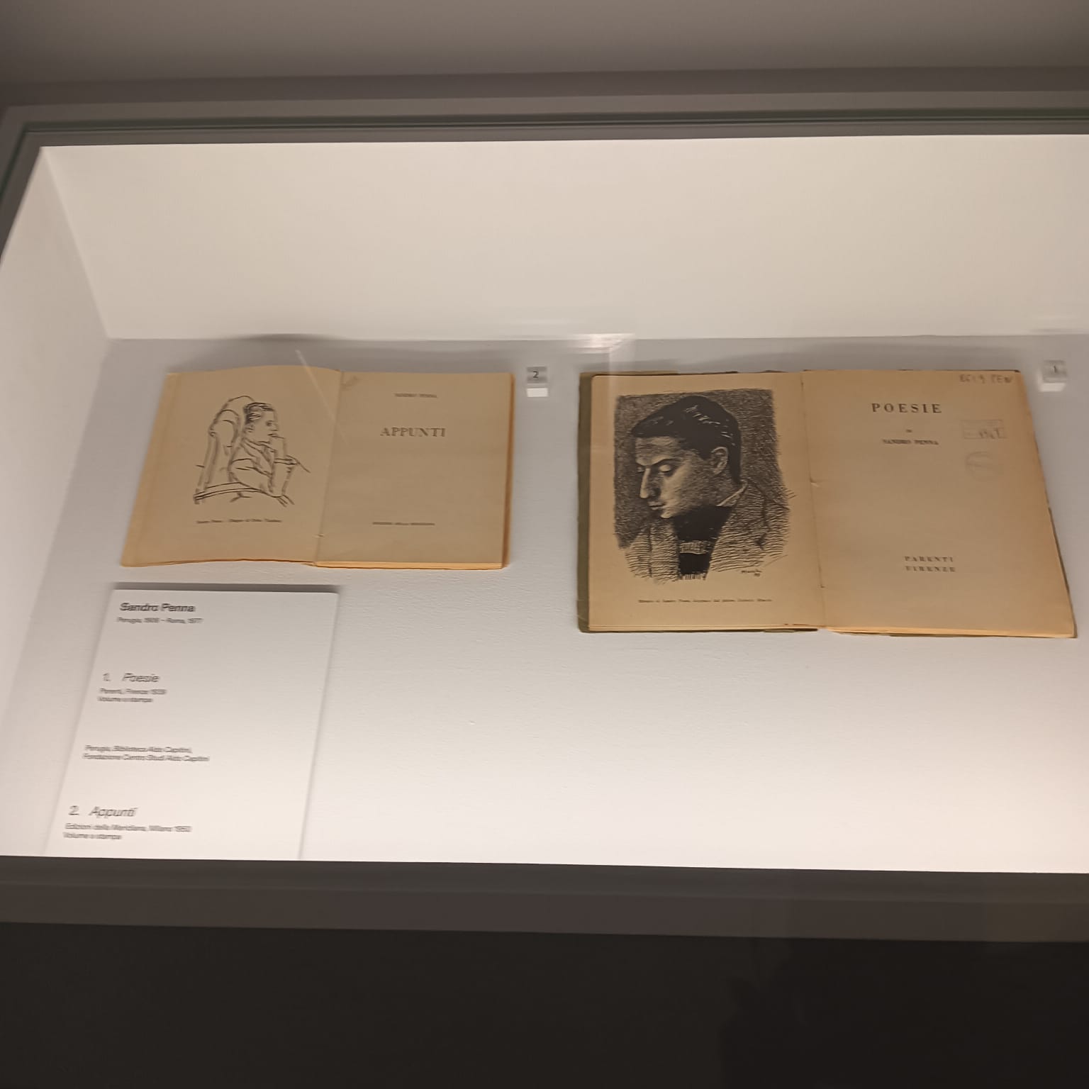 Mostra "Un mare tutto fresco di colore. Sandro Penna e le arti figurative" alla Galleria nazionale dell'Umbria_Ph. Vanessa Bocci